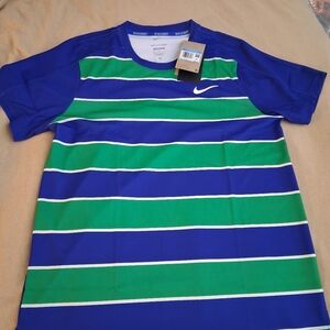 Nike Court Advantage Slam Crew Deep Night/White NWT Size Med